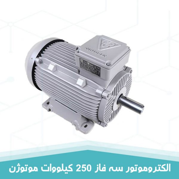 الکتروموتور سه فاز چدنی 250 کیلووات موتوژن