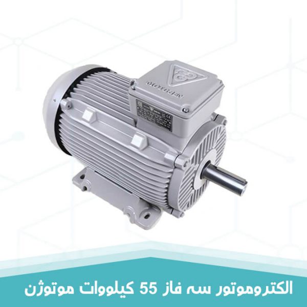 الکتروموتور سه فاز چدنی 55 کیلووات موتوژن