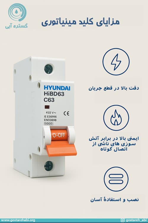مزیت های کلید مینیاتوری